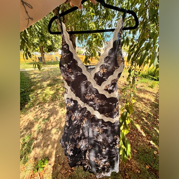 FREE PEOPLE INTIMATELY Slip My Mind Printed Trapeze Dress - Picture 8 of 14